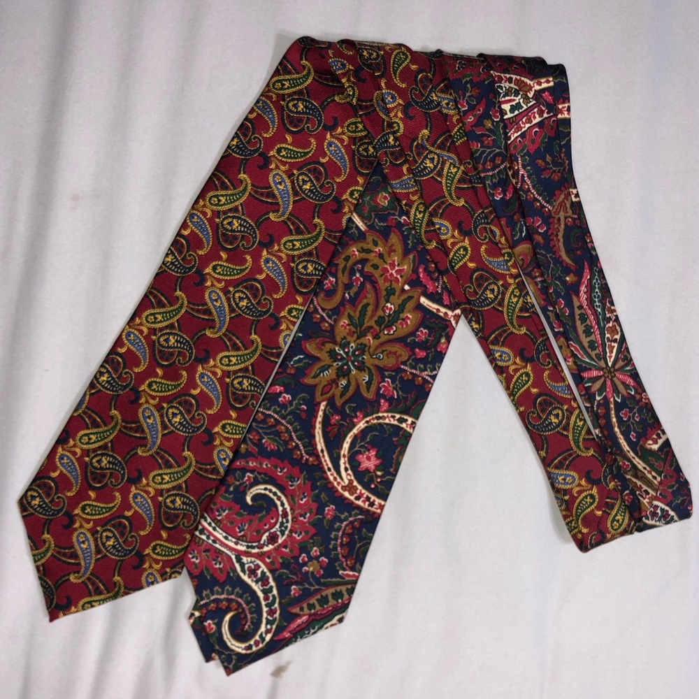 Vintage Burberry’s of London Ties - Picture 4 of 4